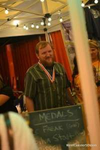 Green Flash's Chuck Silva during last year's Saturday session